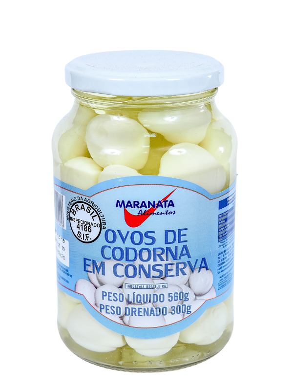 Ovos de Codorna em Conserva