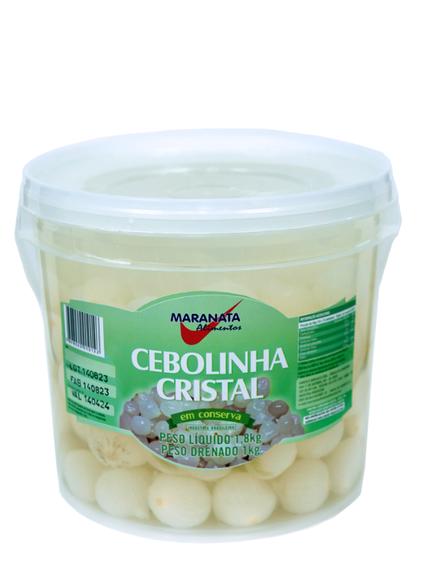 Cebolinha Cristal em Conserva